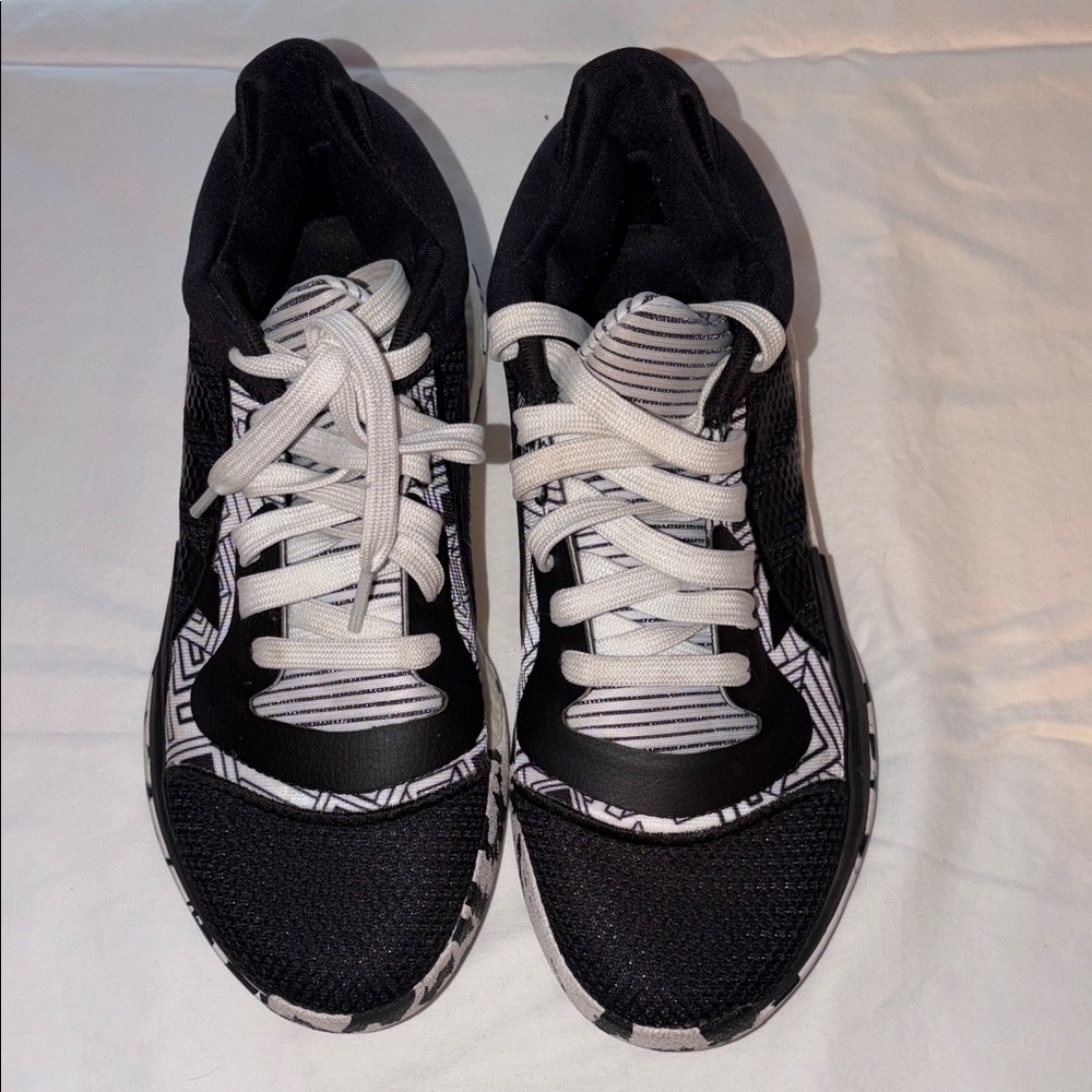 ADIDAS Marquee Boost Low 'Graffiti Black and White Athletic Sneakers